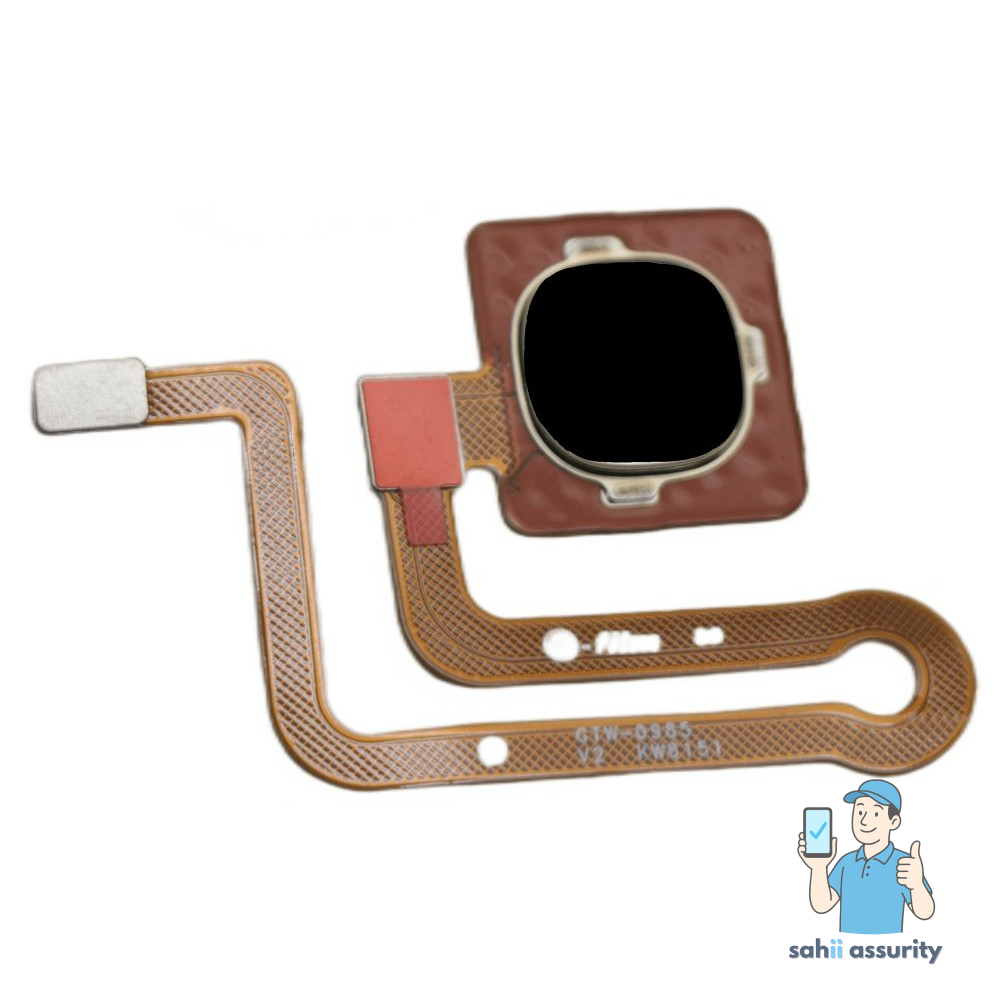 Fingerprint Sensor with Flex Cable for Vivo V9 Black